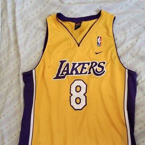 Authentic Kobe Bryant #8 Los Angels Lakers Nike J